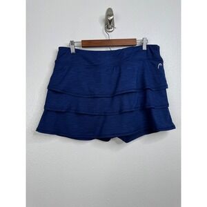 Head Navy Athletic Tennis Skort Size Xlarge